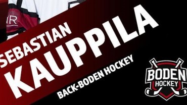 Sebastian Kauppila: ”mot Allsvenskan med Boden Hockey”