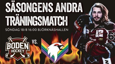 Inför matchen: Boden Hockey vs. Kiruna IF