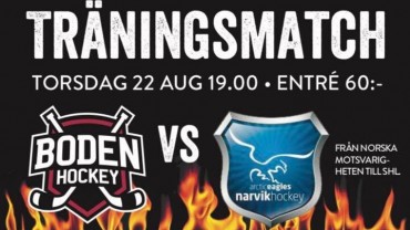 Inför matchen: Boden Hockey vs. Narvik