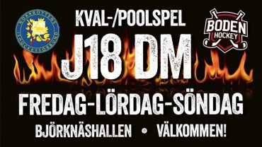 DM-spel för J18 i Björknäshallen