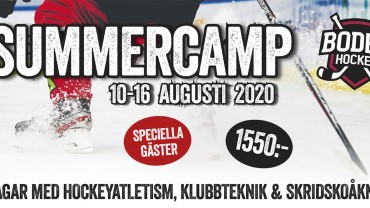Summercamp 2020 – förlängd anmälningstid!