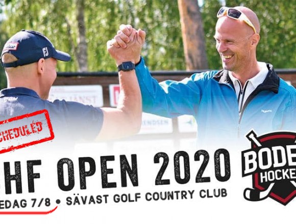 Nytt datum för BHF Open!