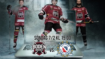 Webbsändning: Boden Hockey vs. Borlänge HF