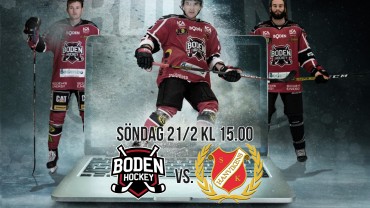 Webbsändning: Boden Hockey vs. Hanvikens SK