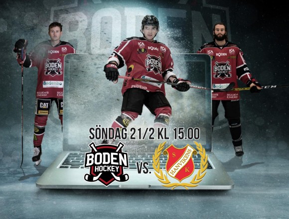 Webbsändning: Boden Hockey vs. Hanvikens SK