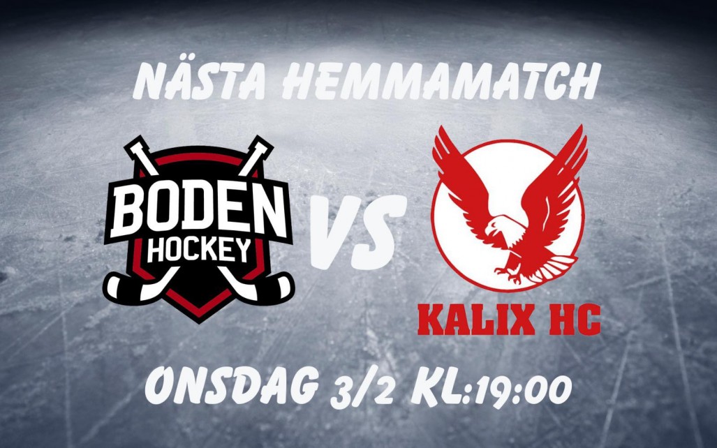 Boden Hockey vs. Kalix HC – Boden Hockey - Boden Gratistidning