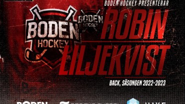 Robin Liljekvist till Boden Hockey: “Alla i föreningen har samma ambitioner”