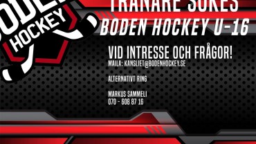 Tränare till U16